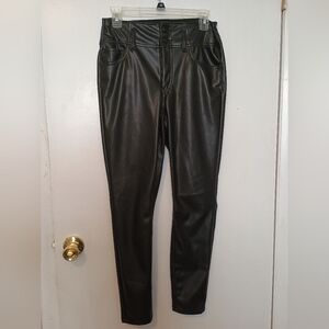 Leather Skinny Pants